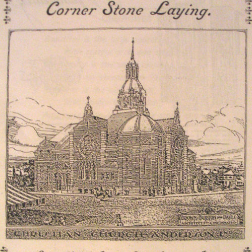 CORNERSTONE LAYING FOR 1900 CHURCH